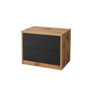Sleek Modern Bedside Cabinet - Chobe