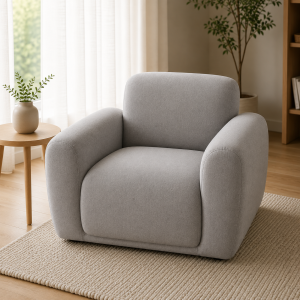 Modern Grey Armchair
