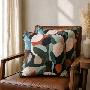 Abstract Botanical Scatter Cushion